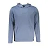 SWEAT-SHIRT SANS FERMETURE ÉCLAIR BLEU CALVIN KLEIN POUR HOMMES - CALVIN KLEIN
