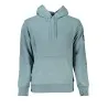 SWEAT-SHIRT SANS FERMETURE ÉCLAIR VERT CALVIN KLEIN POUR HOMMES - CALVIN KLEIN