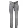 JEAN EN DENIM GRIS CALVIN KLEIN POUR HOMMES - CALVIN KLEIN