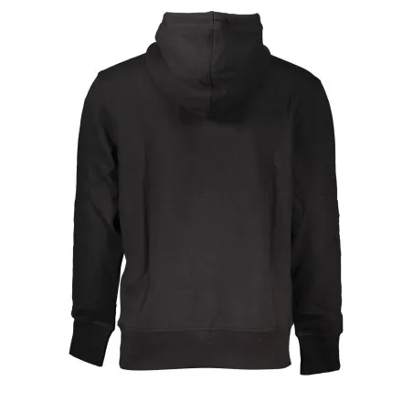 SWEAT-SHIRT SANS FERMETURE ÉCLAIR NOIR CALVIN KLEIN POUR HOMMES - CALVIN KLEIN