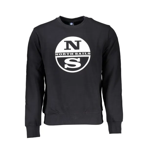 SWEAT-SHIRT ZIPPÉ NOIR NORTH SAILS POUR HOMMES - NORTH SAILS