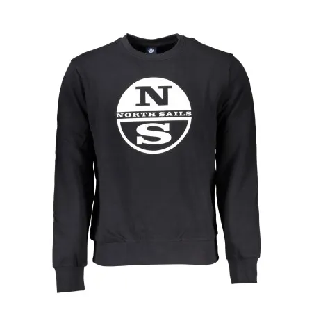 SWEAT-SHIRT ZIPPÉ NOIR NORTH SAILS POUR HOMMES - NORTH SAILS