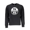 SWEAT-SHIRT ZIPPÉ NOIR NORTH SAILS POUR HOMMES - NORTH SAILS