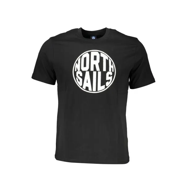 NORTH SAILS T-SHIRT MANCHES COURTES HOMME NOIR - NORTH SAILS