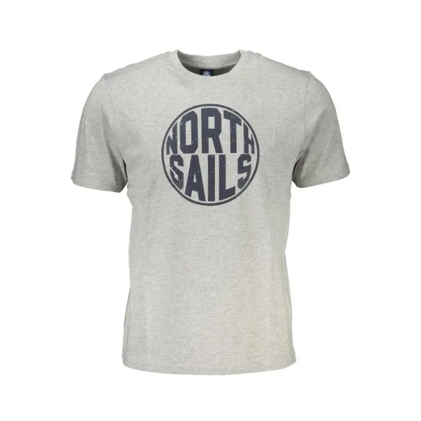 NORTH SAILS T-SHIRT MANCHES COURTES HOMME GRIS - NORTH SAILS