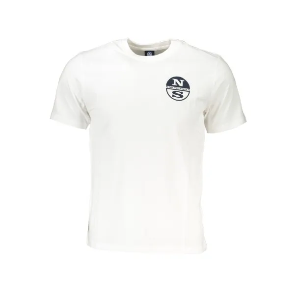 NORTH SAILS T-SHIRT MANCHES COURTES HOMME BLANC - NORTH SAILS