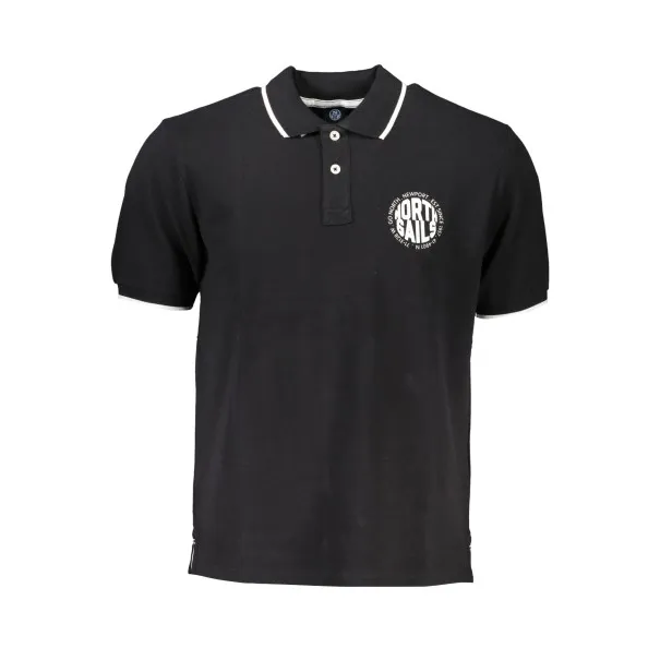NORTH SAILS POLO NOIR MANCHES COURTES HOMME - NORTH SAILS