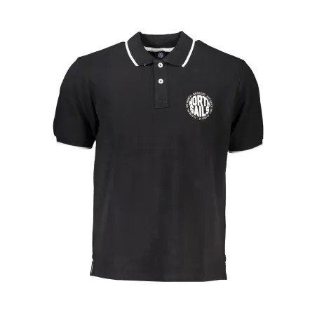 NORTH SAILS POLO NOIR MANCHES COURTES HOMME - NORTH SAILS