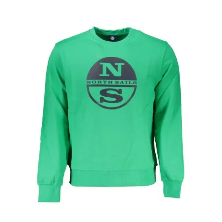 SWEAT-SHIRT SANS FERMETURE ÉCLAIR POUR HOMME VERT NORTH SAILS - NORTH SAILS