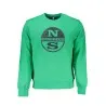 SWEAT-SHIRT SANS FERMETURE ÉCLAIR POUR HOMME VERT NORTH SAILS - NORTH SAILS