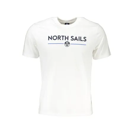 NORTH SAILS T-SHIRT MANCHES COURTES HOMME BLANC - NORTH SAILS