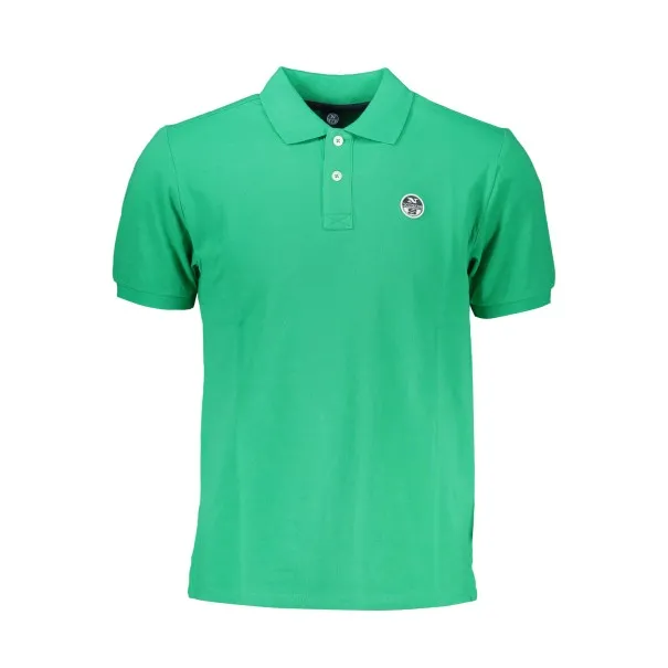 POLO MANCHES COURTES HOMME NORTH SAILS VERT - NORTH SAILS