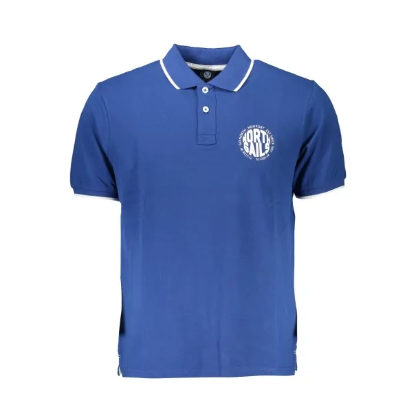 NORTH SAILS POLO MANCHES COURTES HOMME BLEU - NORTH SAILS