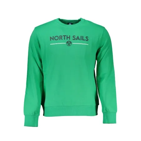 SWEAT-SHIRT SANS FERMETURE ÉCLAIR POUR HOMME VERT NORTH SAILS - NORTH SAILS