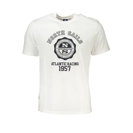NORTH SAILS T-SHIRT MANCHES COURTES HOMME BLANC - NORTH SAILS