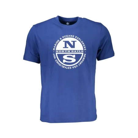 NORTH SAILS T-SHIRT MANCHES COURTES HOMME BLEU - NORTH SAILS