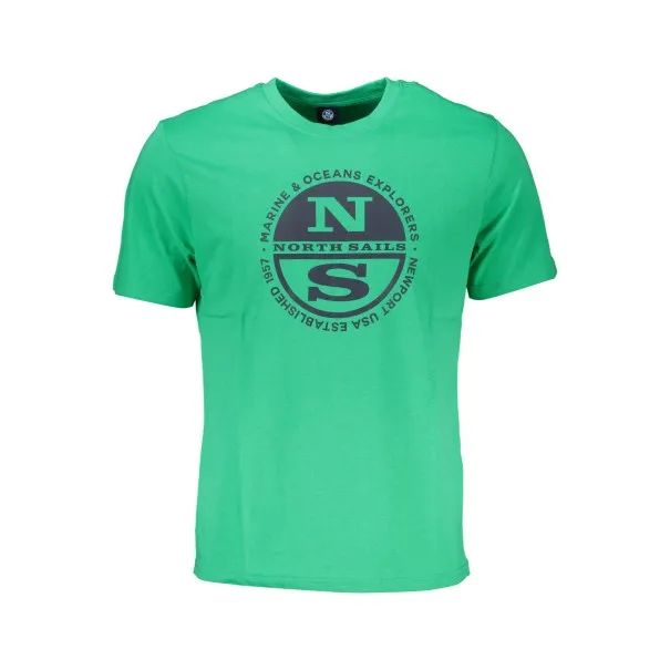 T-SHIRT MANCHES COURTES HOMME VERT NORTH SAILS - NORTH SAILS