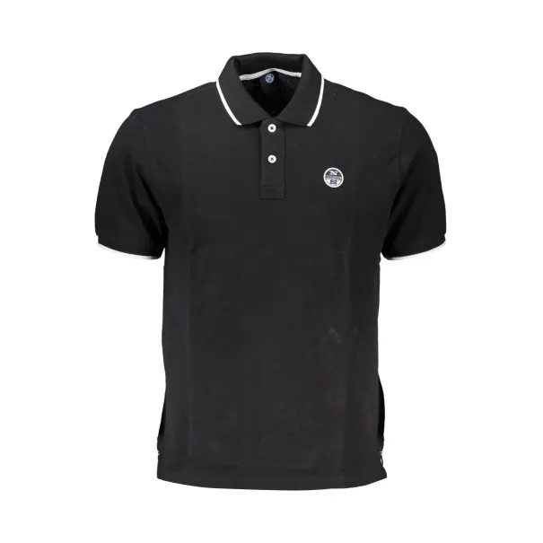 NORTH SAILS POLO NOIR MANCHES COURTES HOMME - NORTH SAILS