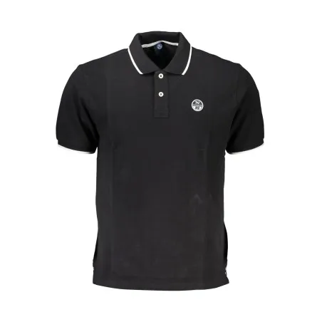 NORTH SAILS POLO NOIR MANCHES COURTES HOMME - NORTH SAILS