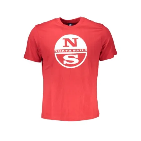 NORTH SAILS T-SHIRT MANCHES COURTES HOMME ROUGE - NORTH SAILS