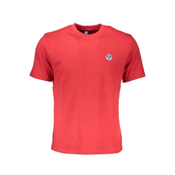 NORTH SAILS T-SHIRT MANCHES COURTES HOMME ROUGE - NORTH SAILS