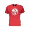 NORTH SAILS T-SHIRT MANCHES COURTES HOMME ROUGE - NORTH SAILS