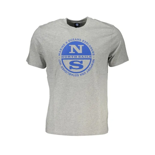 NORTH SAILS T-SHIRT MANCHES COURTES HOMME GRIS - NORTH SAILS