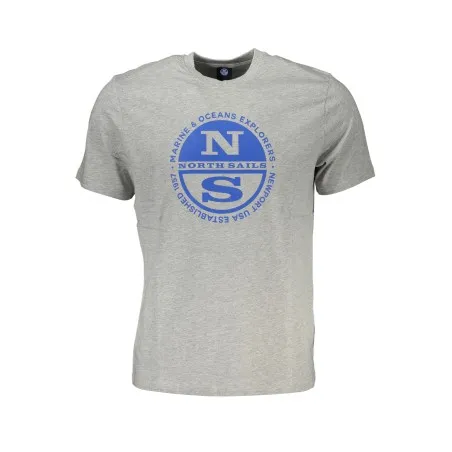 NORTH SAILS T-SHIRT MANCHES COURTES HOMME GRIS - NORTH SAILS
