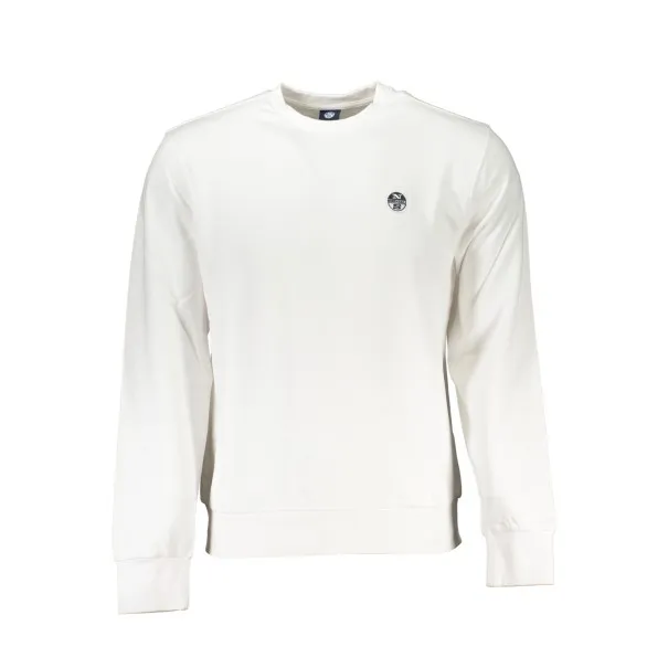 SWEAT-SHIRT SANS FERMETURE ÉCLAIR BLANC NORTH SAILS POUR HOMMES - NORTH SAILS