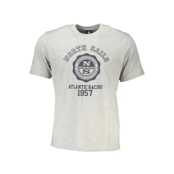 NORTH SAILS T-SHIRT MANCHES COURTES HOMME GRIS - NORTH SAILS