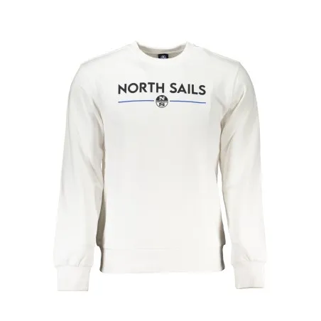 SWEAT-SHIRT SANS FERMETURE ÉCLAIR BLANC NORTH SAILS POUR HOMMES - NORTH SAILS