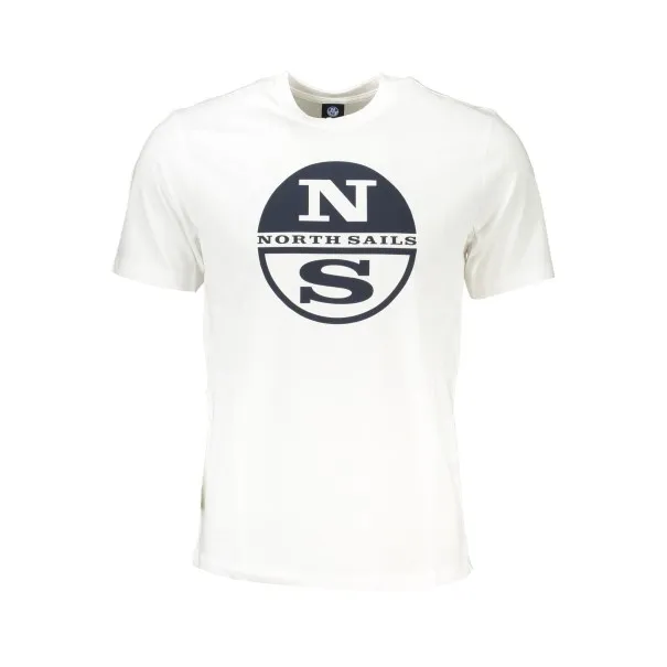 NORTH SAILS T-SHIRT MANCHES COURTES HOMME BLANC - NORTH SAILS