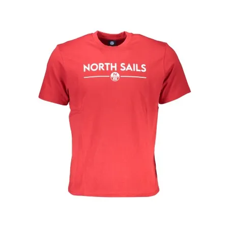 NORTH SAILS T-SHIRT MANCHES COURTES HOMME ROUGE - NORTH SAILS