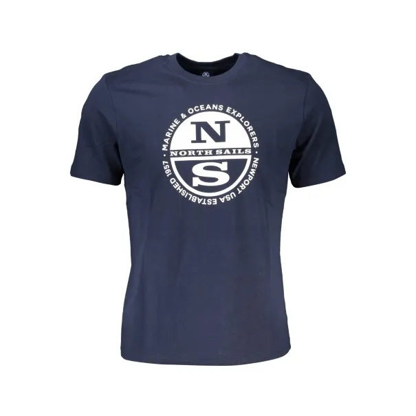 NORTH SAILS T-SHIRT MANCHES COURTES HOMME BLEU - NORTH SAILS