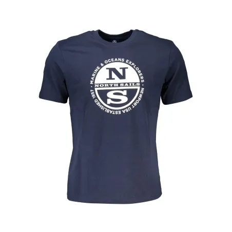 NORTH SAILS T-SHIRT MANCHES COURTES HOMME BLEU - NORTH SAILS