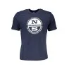 NORTH SAILS T-SHIRT MANCHES COURTES HOMME BLEU - NORTH SAILS