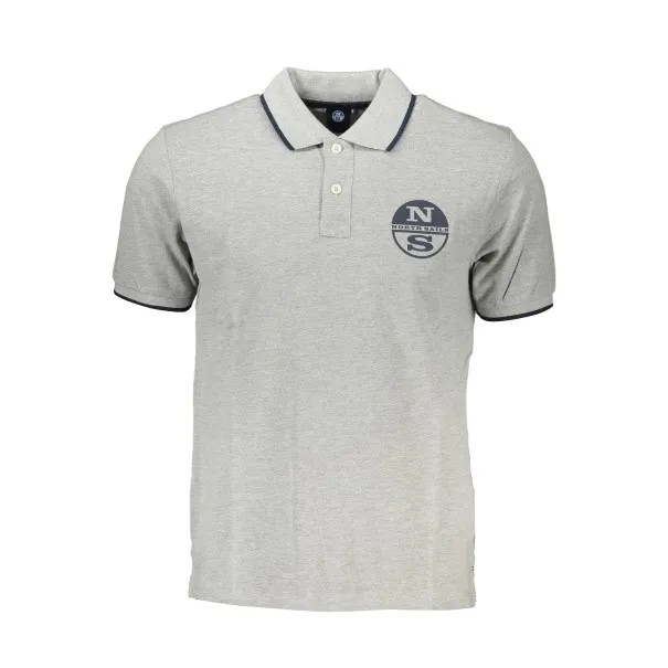 POLO HOMME GRIS À MANCHES COURTES NORTH SAILS - NORTH SAILS