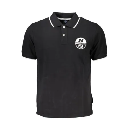 NORTH SAILS POLO NOIR MANCHES COURTES HOMME - NORTH SAILS