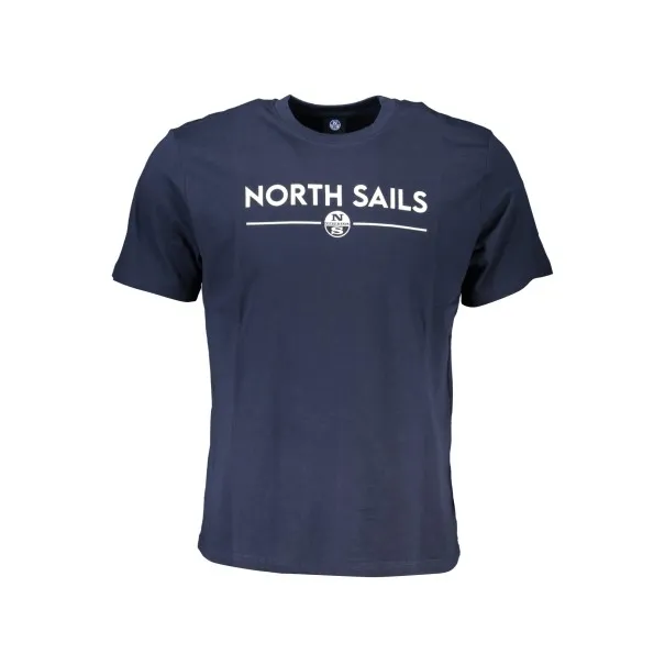 NORTH SAILS T-SHIRT MANCHES COURTES HOMME BLEU - NORTH SAILS