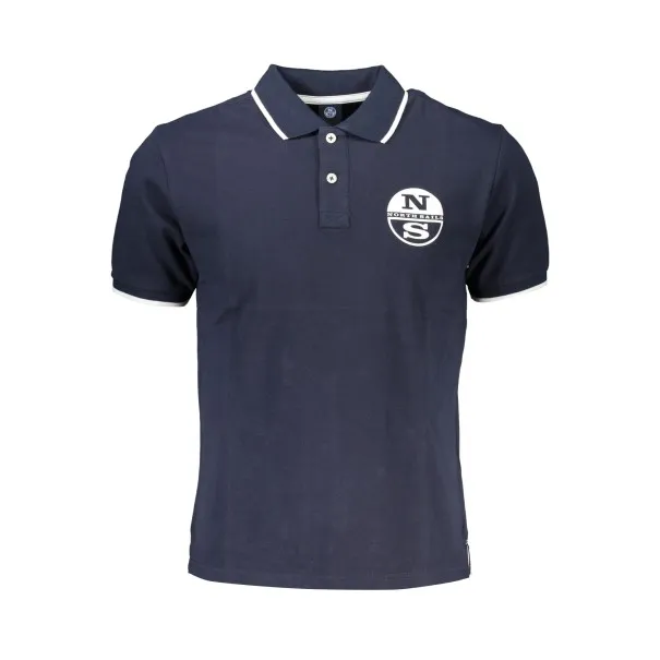 NORTH SAILS POLO MANCHES COURTES HOMME BLEU - NORTH SAILS