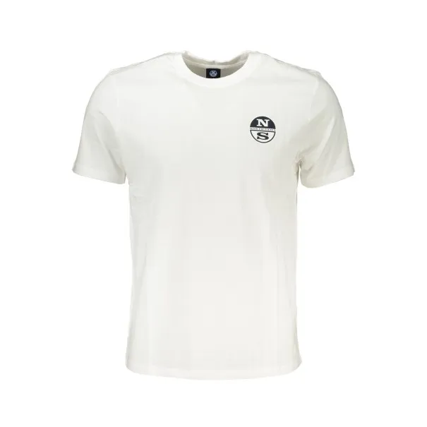 NORTH SAILS T-SHIRT MANCHES COURTES HOMME BLANC - NORTH SAILS