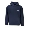 SWEAT-SHIRT SANS FERMETURE ÉCLAIR BLEU TOMMY HILFIGER POUR HOMMES - TOMMY HILFIGER