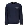 SWEAT-SHIRT SANS FERMETURE ÉCLAIR BLEU TOMMY HILFIGER POUR HOMMES - TOMMY HILFIGER