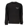 SWEAT-SHIRT SANS FERMETURE ÉCLAIR NOIR TOMMY HILFIGER POUR HOMMES - TOMMY HILFIGER