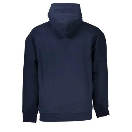 SWEAT-SHIRT SANS FERMETURE ÉCLAIR BLEU TOMMY HILFIGER POUR HOMMES - TOMMY HILFIGER