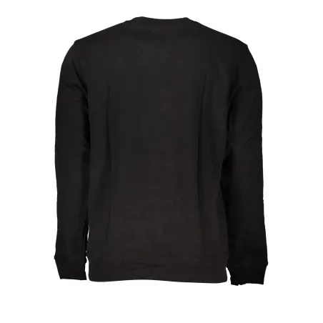 SWEAT-SHIRT SANS FERMETURE ÉCLAIR NOIR TOMMY HILFIGER POUR HOMMES - TOMMY HILFIGER