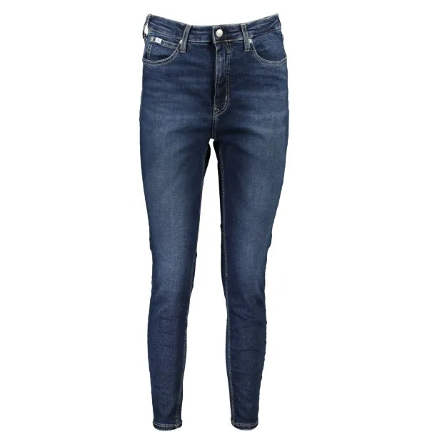CALVIN KLEIN JEAN EN DENIM FEMME BLEU - CALVIN KLEIN