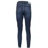 CALVIN KLEIN JEAN EN DENIM FEMME BLEU - CALVIN KLEIN