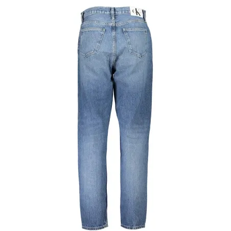 CALVIN KLEIN JEAN EN DENIM FEMME BLEU - CALVIN KLEIN