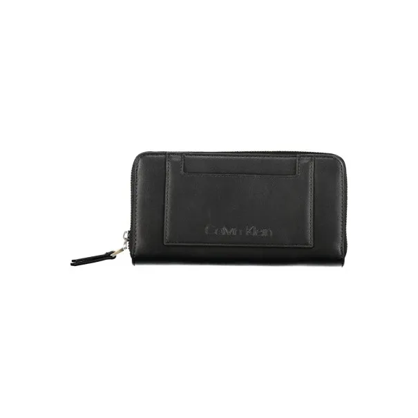 PORTEFEUILLE FEMME CALVIN KLEIN NOIR - CALVIN KLEIN